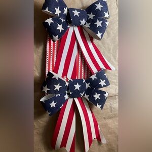 NWT Momentum Fourth Of July Decor Bows